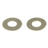 RS PRO Brass Nickel Plated Washers M2 Diameter 2.2mm Thickness 0.3mm DIN 125A 483-0619