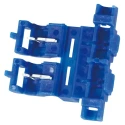 RS PRO Blue Insulated 972 Butt Splice Connector 14 AWG Polypropylene Insulation 34mm Length 178-7165