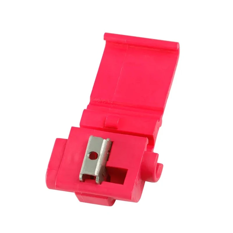 RS PRO Quick Splice Splice Connector Red Insulated Polypropylene 22 AWG 0.75mm² 33mm 878010D 178-7179