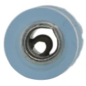 RS PRO Blue Insulated Butt Splice Connector, Nylon Insulation, Copper Contact, Tin Plated, 14 AWG, 25.2mm Length BNYF2