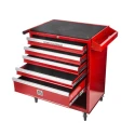 RS PRO Heavy-Duty 5 Drawer Wheeled Steel Roller Cabinet Tool Chest 460mm x 100mm x 860mm 480-6773
