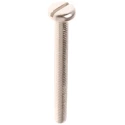 RS PRO Nickel Plated Brass Slot Pan Head Machine Screw 50 mm M5 482-8802