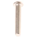 RS PRO Slot Round Brass Machine Screw Nickel Plated 31.40 in 2BA 482-9041