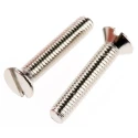 RS PRO Slot Countersunk Brass Machine Screw 16 mm M3 482-9209