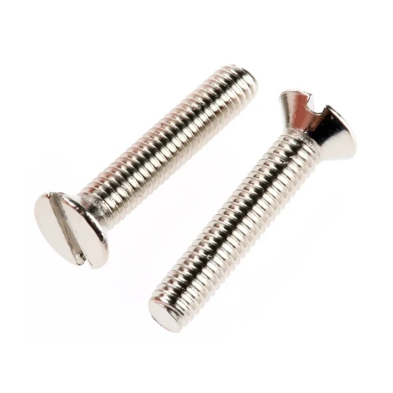 RS PRO Slot Countersunk Brass Machine Screw 16 mm M3 482-9209