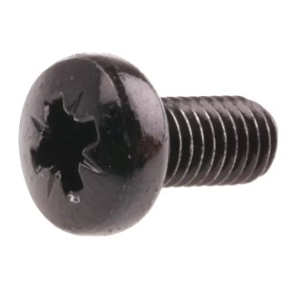 RS PRO Pozidriv Pan Steel Machine Screw 10 mm M5 483-1000