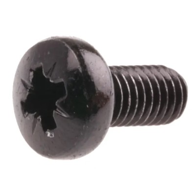 RS PRO Pozidriv Pan Steel Machine Screw 10 mm M5 483-1000
