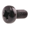 RS PRO Pozidriv Pan Steel Machine Screw 10 mm M5 483-1000