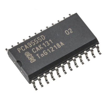 NXP 16-Channel I/O Expander SOIC 24 PCA9555D,112 5.5V Max Supply Voltage 400kHz Clock Frequency