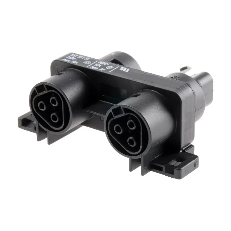 Wieland RST20i3 Series Panel Mount Distribution Block Clamp Male/Female, 3-Pole, 20A, 250V, IP68 96.030.0153.1
