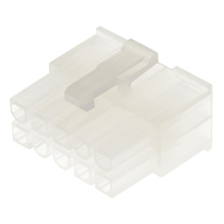 Molex Mini-Fit Jr Female Connector Housing 4.2 mm Pitch 10 Way 2 Row Straight 39-01-2100