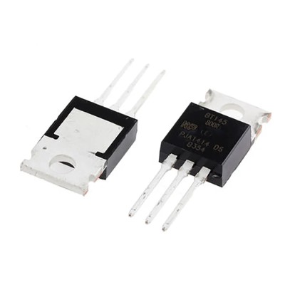 WeEn Semiconductors Co., Ltd Thyristor SCR TO-220 Package 800 V, 16 A, 35 mA Gate Current BT145-800R,127