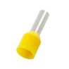 RS PRO Insulated Crimp Bootlace Ferrule, 1.7 mm Pin Diameter, 10 mm Pin Length, Yellow, Nylon Insulation, 18 AWG 178-7303