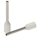 RS PRO Insulated Crimp Bootlace Ferrule 12 mm Pin Length 1.3 mm Pin Diameter White 20 AWG to 20 AWG Wire Size 178-7291