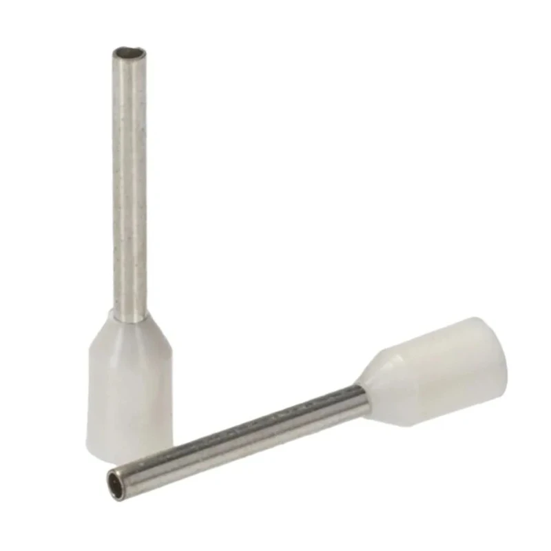 RS PRO Insulated Crimp Bootlace Ferrule 12 mm Pin Length 1.3 mm Pin Diameter White 20 AWG to 20 AWG Wire Size 178-7291