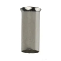 RS PRO Uninsulated Crimp Bootlace Ferrule, 5 mm Pin Length, 1.3 mm Pin Diameter, Suitable for 20 AWG Wire 178-7339