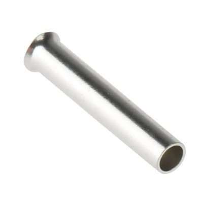 RS PRO Uninsulated Crimp Bootlace Ferrule, 10 mm Pin Length, 1.7 mm Pin Diameter, from 18 AWG to 18 AWG Wire Size 178-7345