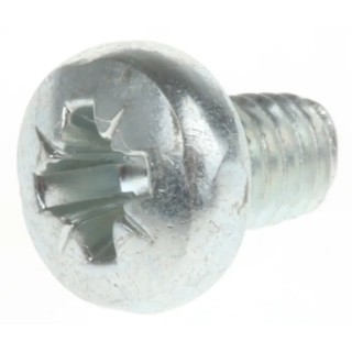 RS PRO Steel Pan Head Bright Zinc Finish Self-Tapping Screw M4 x 6 mm 483-1224