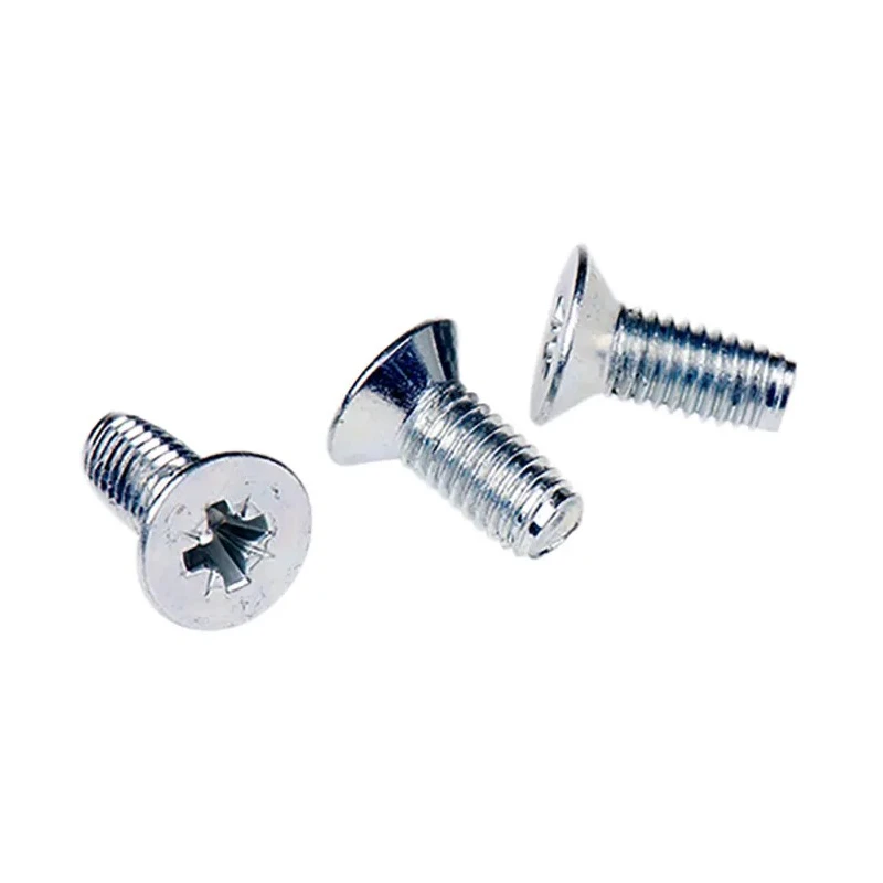 RS PRO Bright Zinc Steel Countersunk Head Self-Tapping Screw 12 mm M5 483-1296