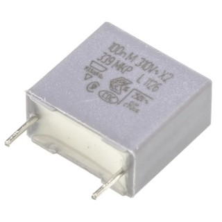 Vishay MKP 339 Film Capacitor, Through Hole, 100 nF, ±20% Tolerance, 310V dc / 310V ac BFC233920104
