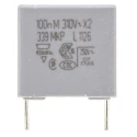Vishay MKP 339 Film Capacitor, Through Hole, 100 nF, ±20% Tolerance, 310V dc / 310V ac BFC233920104