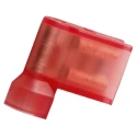 RS PRO Red Insulated Female Spade Connector, Crimp Termination, 0.8 x 6.35 mm Tab Size, 22 AWG to 18 AWG, 300 V 178-8343
