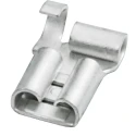 RS PRO Silver Uninsulated Female Spade Connector Crimp 0.8 x 6.35 mm Tab Size 16 AWG to 14 AWG 178-8337