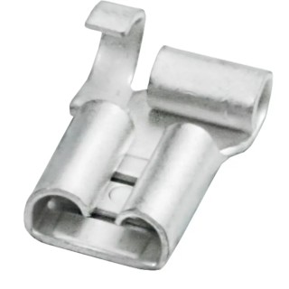 RS PRO Silver Uninsulated Female Spade Connector Crimp 0.8 x 6.35 mm Tab Size 16 AWG to 14 AWG 178-8337