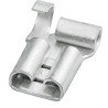 RS PRO Silver Uninsulated Female Spade Connector Crimp 0.8 x 6.35 mm Tab Size 16 AWG to 14 AWG 178-8337
