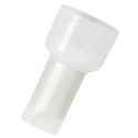 RS PRO Insulated PB Series Closed End Splice Connector Natural 16 AWG 15.2mm Length 6mm Diameter 178-8395