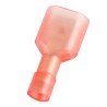 RS PRO Red Insulated Male Spade Connector Crimp Termination 0.8 x 6.35 mm Tab Size 22 AWG to 16 AWG 178-8375
