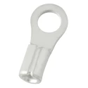 RS PRO Uninsulated Ring Terminal 3.7 mm Stud Size 22 AWG to 16 AWG Wire Size, Copper Tin Plated Contact, Grey 178-8592