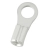RS PRO Uninsulated Ring Terminal 3.7 mm Stud Size 22 AWG to 16 AWG Wire Size, Copper Tin Plated Contact, Grey 178-8592