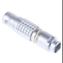 LEMO Circular Connector 7 Contacts Cable Mount 15 mm Plug Male IP50 2B Series FGG.2B.307.CLAD92Z