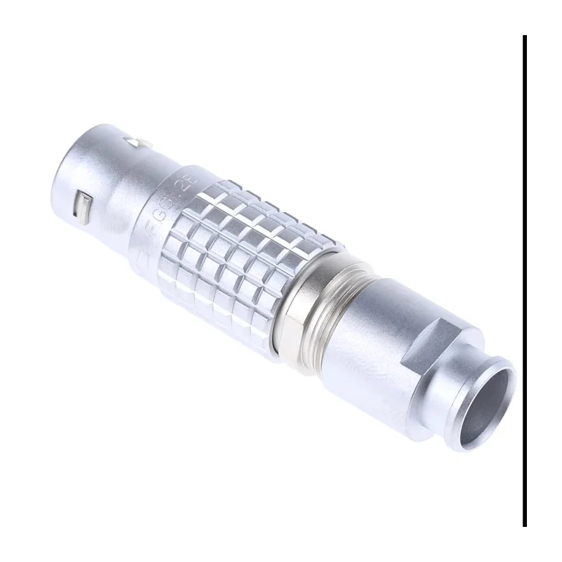 LEMO Circular Connector 7 Contacts Cable Mount 15 mm Plug Male IP50 2B Series FGG.2B.307.CLAD92Z