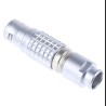 LEMO Circular Connector 7 Contacts Cable Mount 15 mm Plug Male IP50 2B Series FGG.2B.307.CLAD92Z