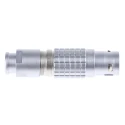 LEMO Circular Connector 7 Contacts Cable Mount 15 mm Plug Male IP50 2B Series FGG.2B.307.CLAD92Z