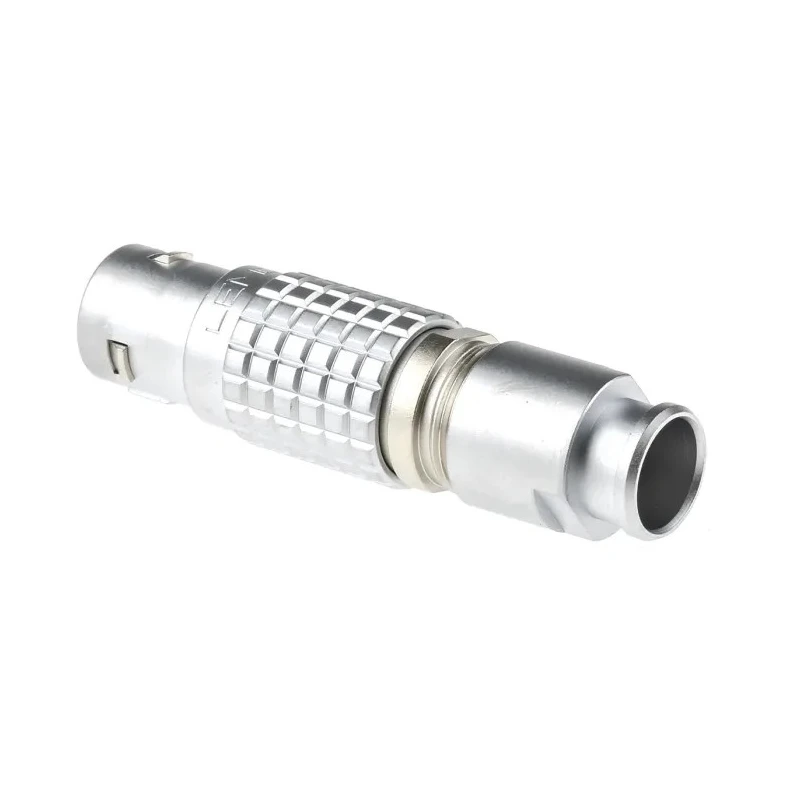 LEMO Industrial Circular Connector, 10 Contacts, Male Plug, Cable Mount, 15 mm Size, Brass Housing, Gold FGG.2B.310.CLAD92Z
