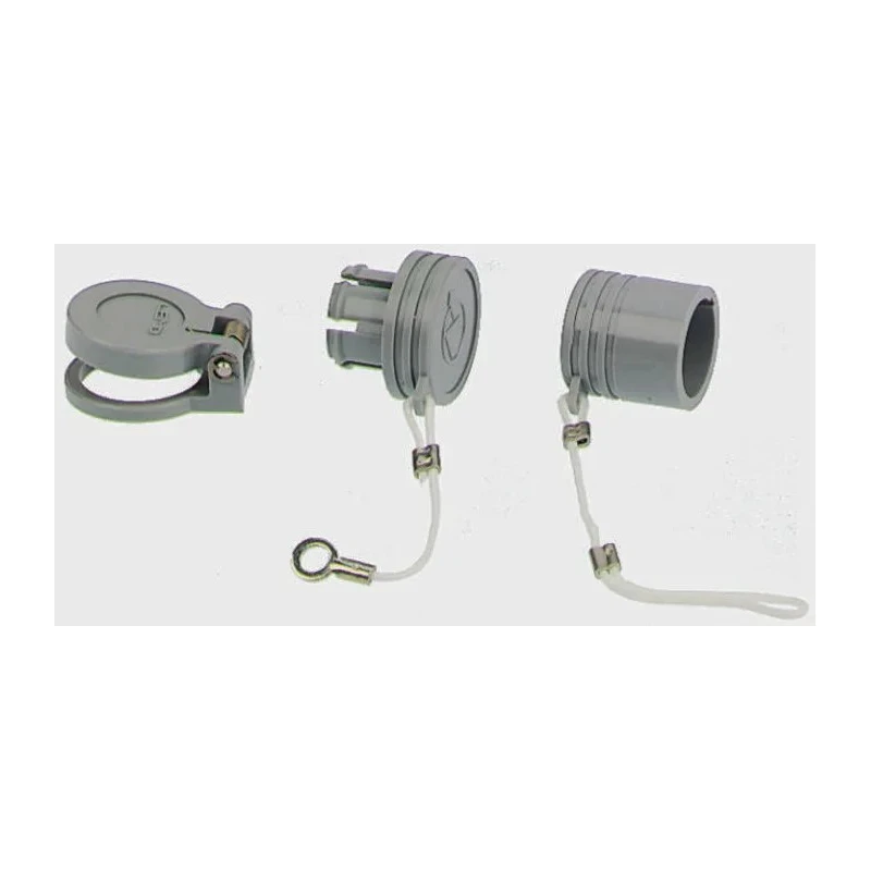 LEMO Circular Connector Dust Cap Male/Female 2B Series MIL 1344A Brass Chrome Plated Stainless Steel BFG.2B.100.PCSG