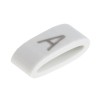 HellermannTyton Pre-Printed Slide-On Cable Marker Black Legend White PVC Material for 1.8-6.3 mm Cable Diameter HODS85