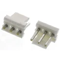 TE Connectivity MTA-156 Series Straight Through Hole Pin Header, 3 Contact(s), 3.96 mm Pitch, 1 Row, Unshrouded 640445-3