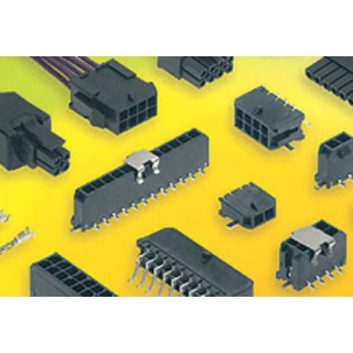 Molex Micro-Fit 3.0 Series Straight Surface PCB Socket 6-Contact 1 Row 3 mm Pitch Solder 43650-0625