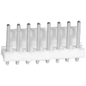 TE Connectivity MTA-156 Series Straight Through Hole Pin Header 8 Contact 3.96 mm Pitch 1 Row Unshrouded 640445-8