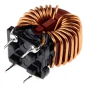 Wurth Elektronik 1 mH Manganese Zinc Ferrite Leaded Inductor Radial Mount 6A Max DC Current 13mΩ Max DC Resistance 744823601