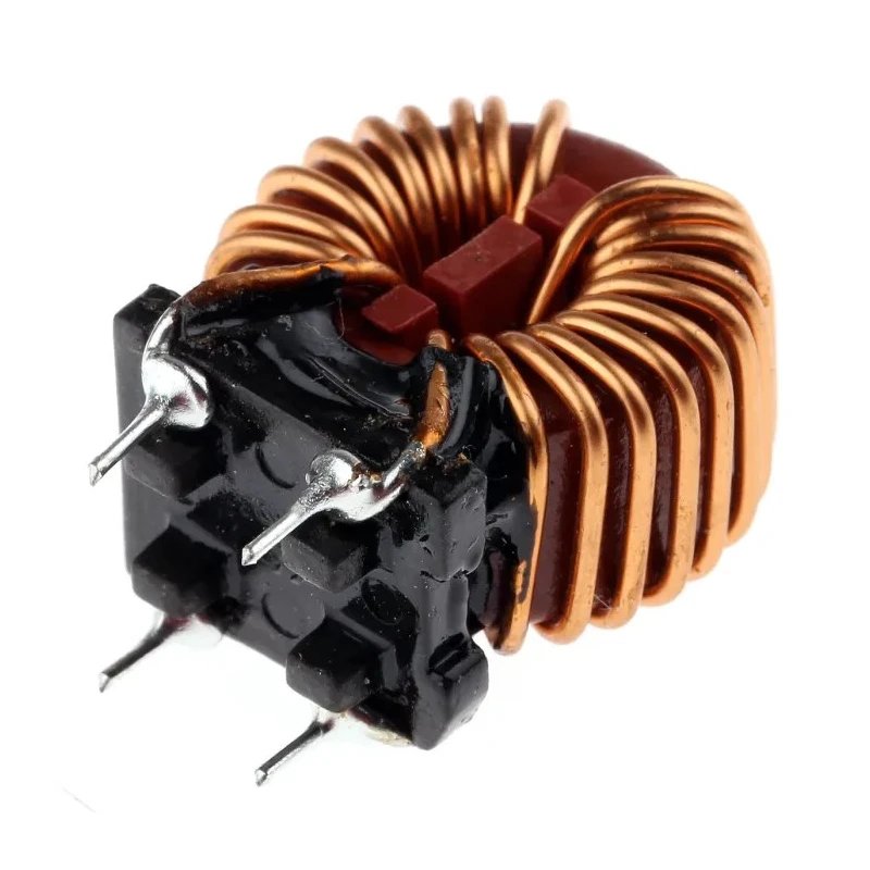 Wurth Elektronik 1 mH Manganese Zinc Ferrite Leaded Inductor Radial Mount 6A Max DC Current 13mΩ Max DC Resistance 744823601
