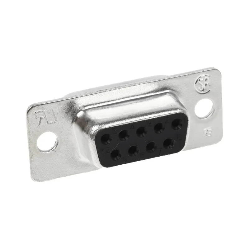 TE Connectivity AMPLIMITE HD-20 9 Way Straight 2.77 mm Pitch Panel Mount D-Sub Connector Female 5-747905-2