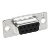 TE Connectivity AMPLIMITE HD-20 9 Way Straight 2.77 mm Pitch Panel Mount D-Sub Connector Female 5-747905-2