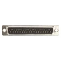 TE Connectivity AMPLIMITE HD-20 37 Way Straight 2.77 mm Pitch Panel Mount D-Sub Connector Female 5-747917-2