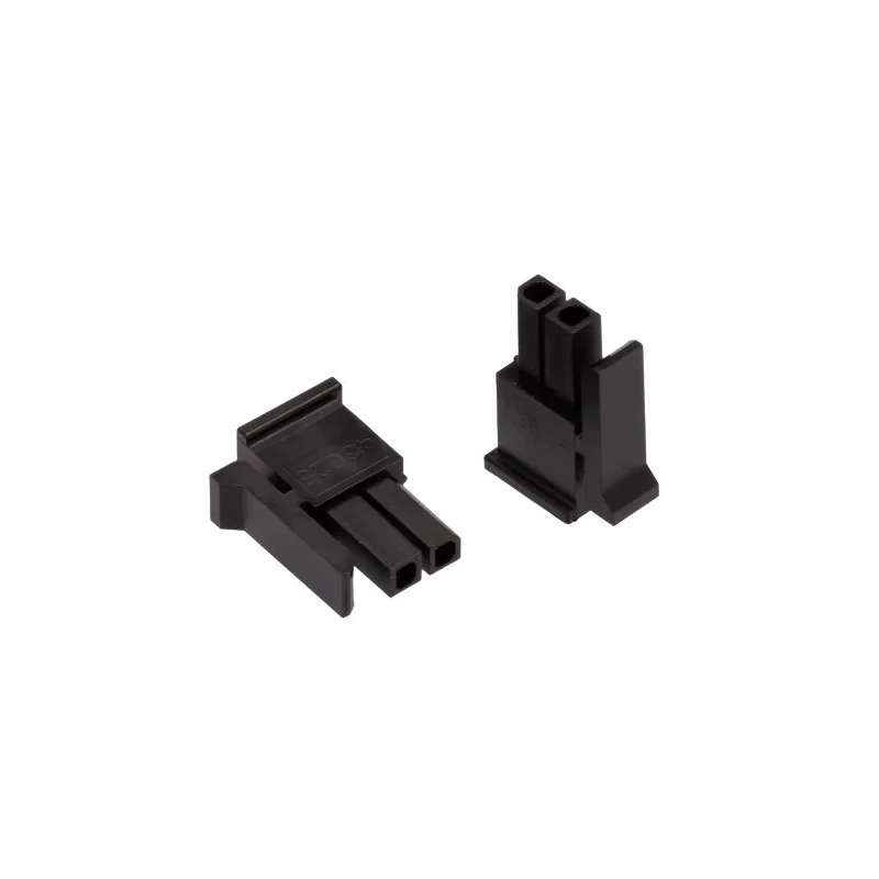 Molex Micro-Fit 3.0 2 Way 2 Row Male Crimp Connector Housing, 3 mm Pitch, Nylon, PCB Mount 43025-0208