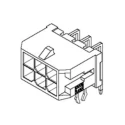Molex Micro-Fit 3.0 Series Right Angle Through Hole PCB Header 24 Contacts 3 mm Pitch 2 Row Shrouded 43045-2401